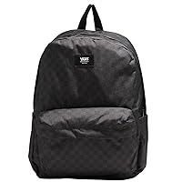 Vans, Old Skool III Backpack, One Size (Black/Charcoal Check)