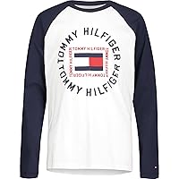 Tommy Hilfiger Boys' Long Sleeve Crew Neck T-Shirt