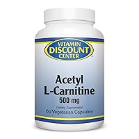 Acetyl-L-Carnitine 500 mg, 60 Veg Capsules