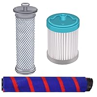Filter Replacement for Tineco A10 and A11 Hero/Master, PURE ONE S11 Series Cordless Stick Vacuum Cleaner, 1 Brush Roller + 1 Pre Filter+ 1 HEPA Filter