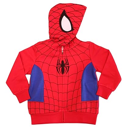 Marvel Boys' Spiderman Costume Hoodie