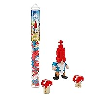 PLUS PLUS - Gnome - 70 Piece Tube, Construction Building Stem/Steam Toy, Interlocking Mini Puzzle Blocks for Kids