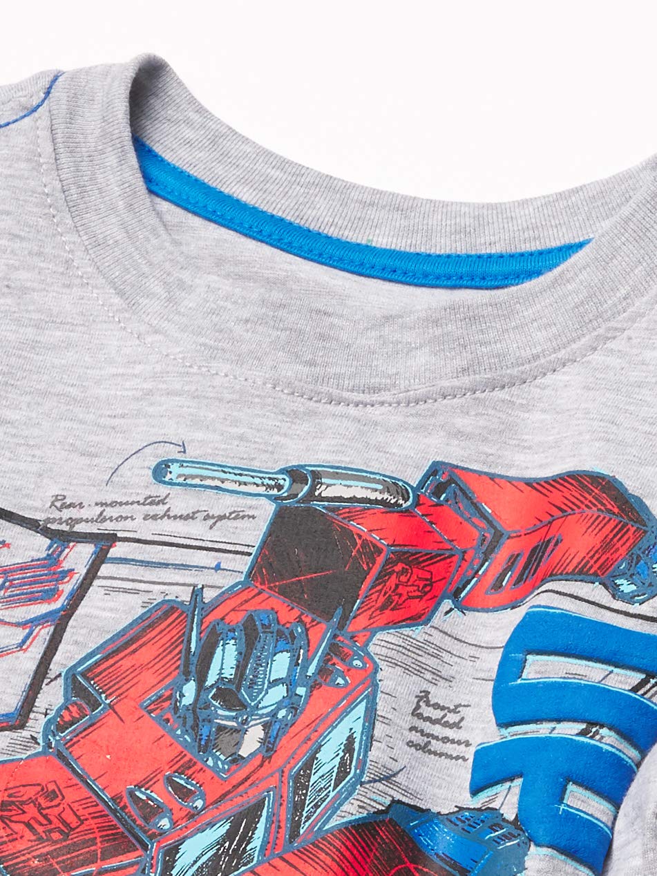 Transformers Graphic Hoodie, T-Shirt, & Jogger Sweatpant, 3-Piece Athleisure Outfit Bundle Set-Toddler Boys-Optimus