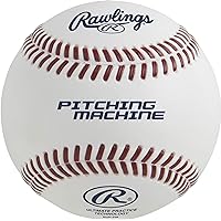 Rawlings | ULTIMATE PRACTICE TECHNOLOGY Baseballs | Pitching Machine | RUP-PM | Flat Seam | Practice Use | 12 Count
