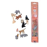 Wild Republic Animal Babies, Toy Figures Tube, Kids Gifts, Kangaroo, Koala, Tiger Cubs, Cheetah, Elephant, Black Bear and More, 12-Piece playset