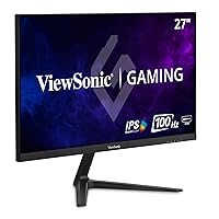 ViewSonic OMNI VX2418-P-MHD 24 Inch 1080p 1ms 165Hz Gaming Monitor with FreeSync Premium, Eye Care, HDMI and DisplayPort