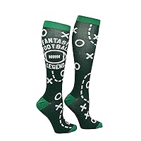 Crazy Dog T-Shirts Funny Mens Compression Socks Rugged High Socks with Tools Sports and More Compression Socks For Men