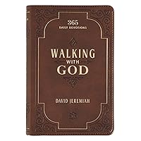 Walking with God Devotional - Brown Faux Leather Daily Devotional for Men & Women 365 Daily Devotions Walking with God Devotional - Brown Faux Leather Daily Devotional for Men & Women 365 Daily Devotions Imitation Leather