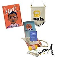 Brave Like Rosa: Nah Punch Needle Craft Kit - DIY Arts & Crafts for Girls - Perfect 8 Year Old Girl Birthday Gift - Kids Toys Fun & Creative - Art Supplies for Kids 9-12