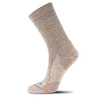FITS Light Rugged Crew Sock for Men & Women, Merino Wool Moisture-Wicking, Breathable, Moisture-Control