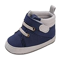 Infant Shoes Boys Baby Girls And Boys Warm Shoes Soft Comfortable Canvas Infant Toddler Home Shoes Snow Boots for Baby Boys 18-24 Months
