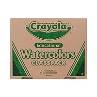 Crayola Watercolors Classpack, Bulk Paint Set For Kids, 24 Trays & 12 Refills, School Supplies