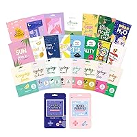 FACETORY 23 Sheet Mask & Spot Fighter Duo Bundle - Contains Special Natural Ingredients - Made Out of Breathable Material - Soothes Any Redness or Irritation - Promotes Radiant Skin
