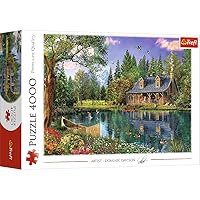 Trefl Afternoon Idyll 4000 Piece Jigsaw Puzzle Red 54