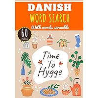 Danish Word Search: 60 puzzles | Challenging Puzzle Brain book For Adults, Kids, Seniors | More than 400 Danish words about Denmark and the vocabulary ... Educational Gift | Training brain with fun.