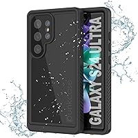 PunkCase for Galaxy S24 Ultra Waterproof Case [StudStar Series] [Slim Fit] [IP68 Certified] [Shockresistant] [Dirtproof] [Snowproof] Armor Cover for Galaxy S24 Ultra 5G (6.8