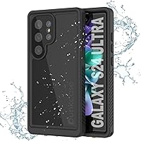 Punkcase for Galaxy S24 Ultra Waterproof Case [StudStar Series] [Slim Fit] [IP68 Certified] [Shockresistant] [Dirtproof] [Snowproof] Armor Cover for Galaxy S24 Ultra 5G (6.8