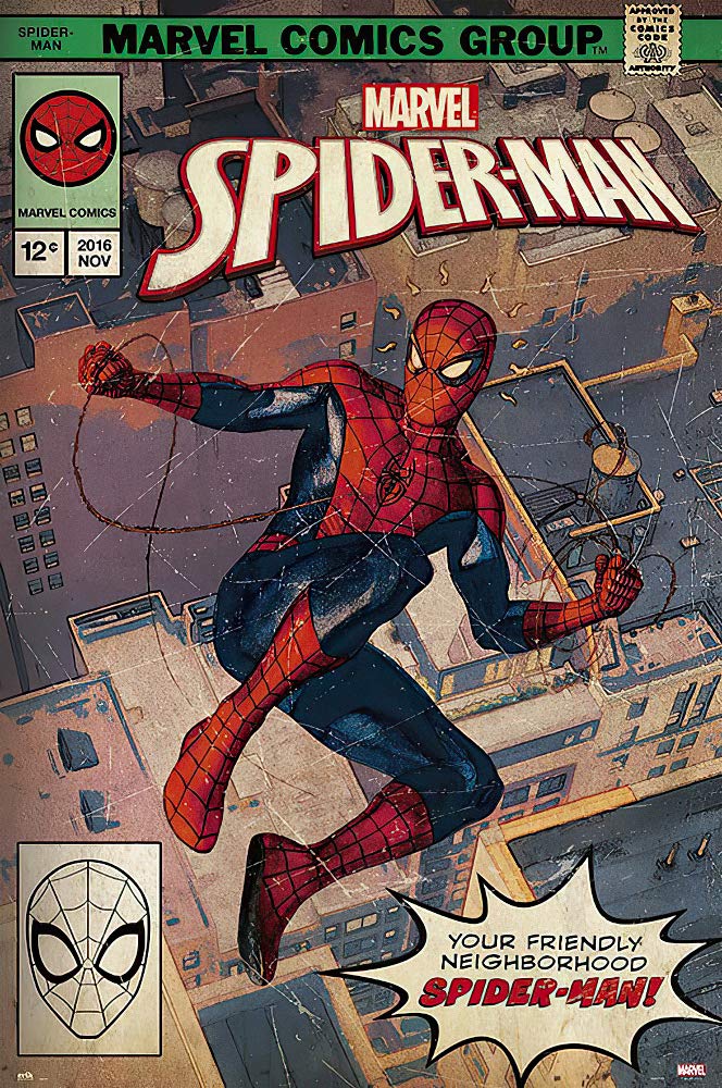 Mua Spider Man Comic Book Cover Poster, Size 24x36 (Spider-Man) trên Amazon  Mỹ chính hãng 2023 | Giaonhan247