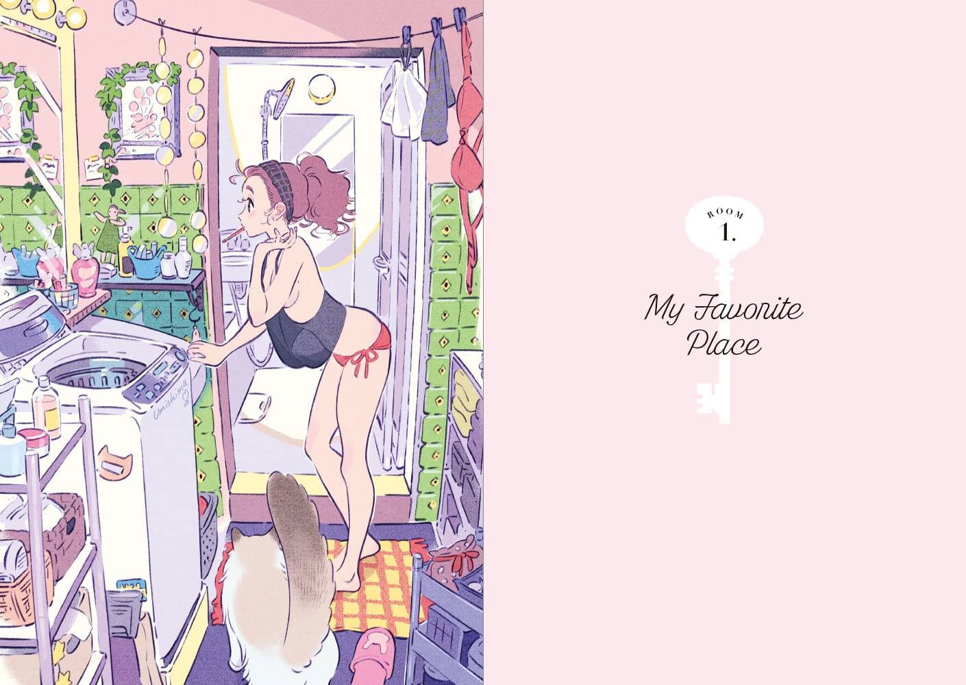 Rooms: An Illustration and Comic Collection by Senbon Umishima (Japanese Edition)