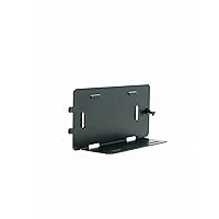 Legrand - OnQ Universal Wall Mounting Plate, Secure Devices in Structured Media Enclosure, Cable Management Box, 2 Velcro Hook and Loop Straps, Recessed Media Box to Organize Cable, Black, 36489601