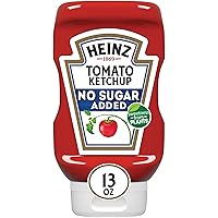 Heinz Tomato Ketchup with No Sugar Added (13 oz Bottle)