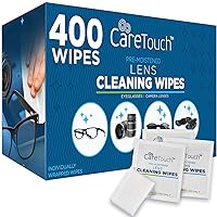 Glasses Wipes, 400ct - Lens Cleaning Wipes for Eyeglasses, Eyeglass Individually Wrapped, Cleaner Lenses Glasses&Optical Lens, Disposable