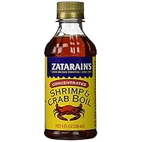 ZATARAINS Crab and Shrimp Boil Liquid, Concentrated, 8-Ounce
