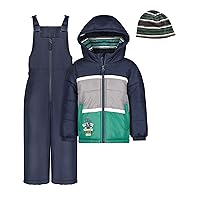 LONDON FOG Baby Boys' 2-Piece Snow Pant & Jacket Snowsuit