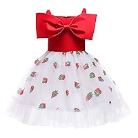 Girls Halter Dress Kids Christmas Sequin Mesh Off Shoulder Dress