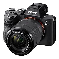 Sony Alpha a7 III Mirrorless Digital Camera with FE 28-70mm Lens - Bundle with Shoulder Bag, 64GB SD Card, Extra Battery, Charger, Cleaning Kit, Mic, Screen Protector, Strap, 55mm Filter Kit