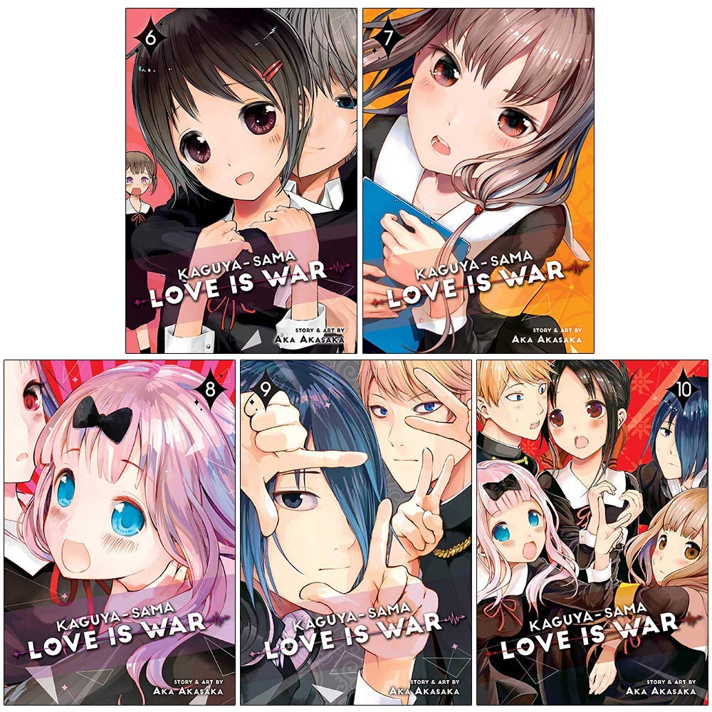 Kaguya-sama Love Is War Series Vol 6-10: 5 Books Collection Set