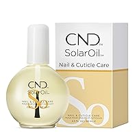 CND SolarOil Cuticle Oil, Natural Blend Of Jojoba, Vitamin E, Rice Bran and Sweet Almond Oils, Moisturizes and Conditions Skin