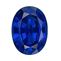Blue Sapphire Oval Cut Loose Gemstone 6X4 mm To 12x16 mm Callibrated Size Lustrous Gemstone