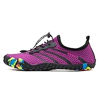 Men's And Women's Classic Pull On Mesh Fabric Water Shoes Soft And Breathable Barefoot Shoes Outdoor Beach Shoes Quick Drying Swimming Pool Shoes Lightweight Carrying Surfing Sports Shoes Rowing Shoes