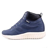 Men's 3 Inch Hidden Height Increasing Stylish Casual Sports Lace-Up, Outdoor latest Shoes