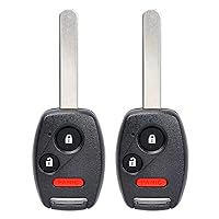 NPAUTO Key Fob Replacement for Honda CR-V/CR-Z/Accord/Fit/Insight 2007 2008 2009 2010 2011 2012 2013 2014 2015 Keyless Entry Remote Key Fobs (MLBHLIK-1T, 3 Button, Pack of 2)