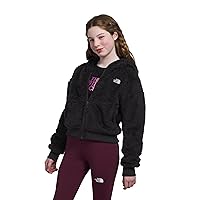 THE NORTH FACE Girls' Suave Oso Fleece Full-Zip Hooded Jacket