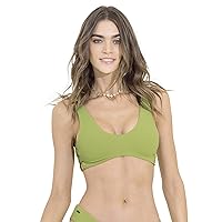 Maaji Women's Standard Bikini Top, Green, S