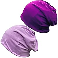 JarseHera Womens Slouchy Beanie Cotton Chemo Caps Cancer Headwear Hats Turban