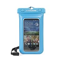 TUCANO PAPE-5-Z Waterproof Case for Papera Smartphone 5-Inch IPX8 Up to 65.6 ft (20 m) Smartphone Case Blue