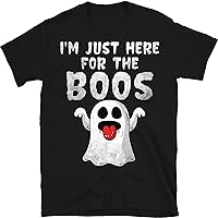 I'm Just Here for The Boos Shirt, Hilarious Halloween T Shirt, Funny Halloween Costume