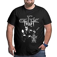 Mens T Shirt Celtic Frost Tom G. Warrior Big Size Short Sleeve Clothes Fashion Large Size Tee Black
