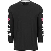 Ideology Mens Breast Cancer Awareness Graphic T-Shirt