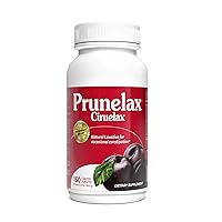 Prunelax Ciruelax Regular Strength Laxative Tablets - Natural-Ingredient Based Laxative for Occasional Constipation, Predictable Overnight Relief with Senna Leaf Extracts, 8-12 Hr Fast-Acting - 150ct