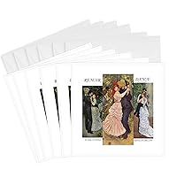 3dRose Collage Of Renoirs Dance Paintings - Greeting Cards, 6 x 6 inches, set of 6 (gc_49362_1)