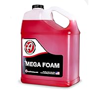 Adam's Polishes Mega Foam Gallon - pH Best Car Wash Soap For Foam Cannon, Pressure Washer or Foam Gun | Concentrated Car Detailing & Cleaning Detergent Soap | Won't Strip Wax or Ceramic Coating