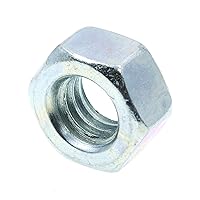 Prime-Line 9073356 Finished Hex Nuts, 5/16 In.-18, A563 Grade A Zinc Plated Steel (100 Pack)