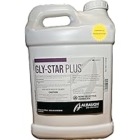 Gly Star Plus Herbicide (2 x 2.5 Gallon)- by Agri Star, Glyphosate Concentrate Herbicide with Surfactant (CASE Pack)