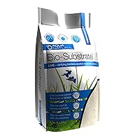 Aqua Natural Sugar White Sand Bio-Substrate 5lb for Aquariums, Sand seeded with Start up bio-Active nitrifying Bacteria