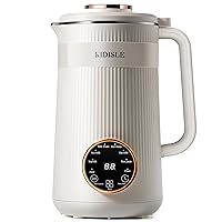 8 in 1 Nut Milk Maker, 32oz Automatic Soy Machine for Homemade Almond, Oat, Coconut, Soy, Plant Based Milks and Non Dairy Beverages with Delay Start/Keep Warm/Self-Cleaning/Boil Water, Beige